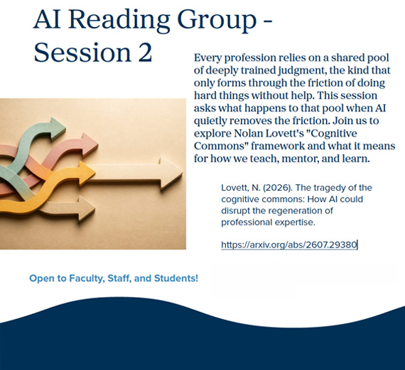 AI Reading Group at Foley Library